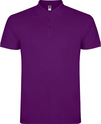 Immagine prodotto di Roly - Polo "Star" da uomo a maniche corte PF4346 (XL) (Viola)