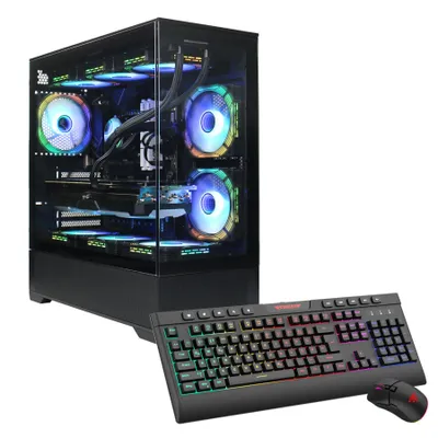 Immagine prodotto di GAMEMAX Gaming-PC Vista AB 7623 Ryzen 7 9700X raffreddamento ad acqua 32GB DDR5 RAM 1TB SSD RTX 5070 Windows 11