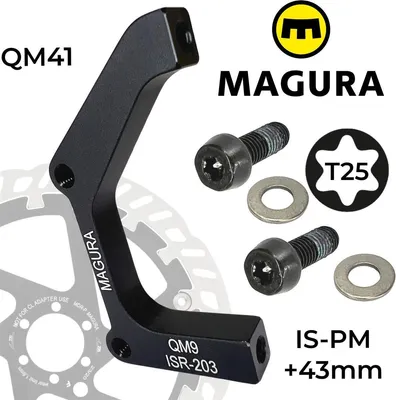 Produktbild von Magura Bremsscheiben Adapter QM9 IS-203-R