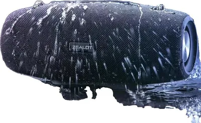 Obrázek produktu pro Přenosný, vodotěsný, dlouhá doba přehrávání, připojení Bluetooth, Zealot S67HEI, reproduktor