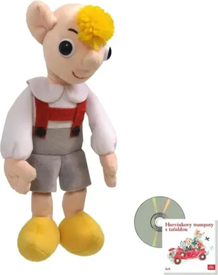 Produktbild von Plüschfigur Hurvinek 25 cm inkl. CD, Sprache tschechisch