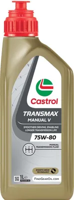 Produktbild von CASTROL 15F224 Transmax Getriebeöl Synthetiköl 75W-80 für Schaltgetriebe für Verteilergetriebe 1L