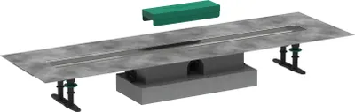 Produktbild von HANSGROHE 56019180 Komplettset uBox universal