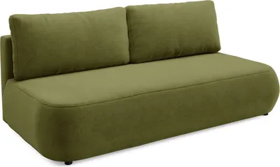 Produktbild von Brugnato - Schlafsofa 2-Sitzer, 210x106 cm Grün, mit Stauraum