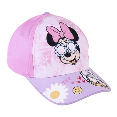 Obrázek produktu pro Disney Minnie Mouse letní čepice - dětská čepice s potiskem a UV ochranou fialová