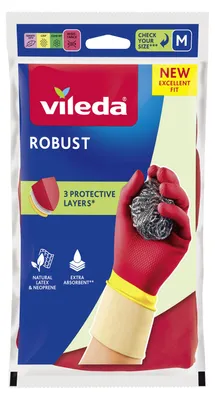 Obrázek produktu pro Vileda Rukavice Robuste M 166743