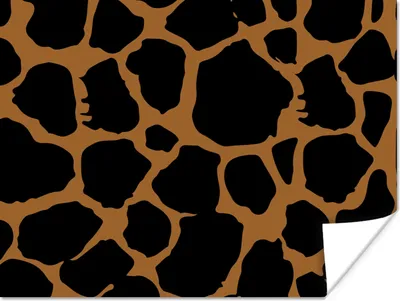 Produktbild von MuchoWow® Poster Leopardenmuster - Tiere - Design 160x120 cm - Foto Plakat