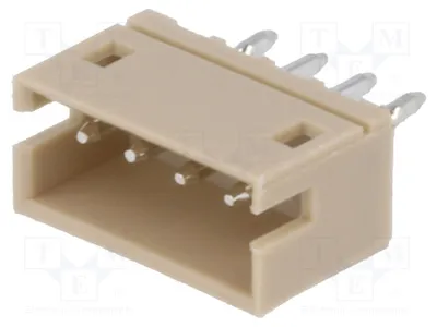 Produktbild von 20x Buchse Leitung-Platte 1A PIN: 4 100V 1,5mm männlich THT  20mΩ A1500WV-4P Signte