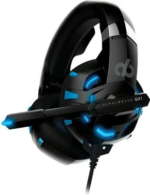 Produktbild von Veho VAB-001-GX1, Kabelgebunden, 20 - 20000 Hz, Gaming, 360 g, Kopfhörer, Schwarz