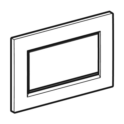 Produktbild von Geberit 115.893.KY.1, Spülplatte, Chrom, Geberit, 246 mm, 12 mm, 164 mm