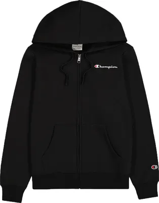 Produktbild von Champion Damen Basic Basic Hooded Sweatjacke 117531 schwarz : L : schwarz Farbe: schwarz Größe: L