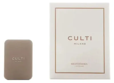 Produktbild von CULTI MILANO Culti Milano Mediterranea | Autoduft Diffuser Leder - Schwarz