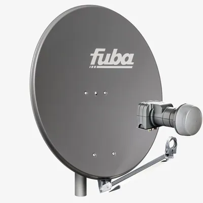 Produktbild von Fuba DAL 802 A Sat Anlage Antenne Schüssel Spiegel Twin LNB DEK 217 2 Teilnehmer