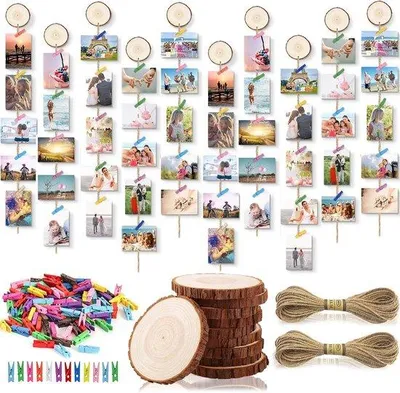 Produktbild von Famanu Fotowand Fotolijsten - Fotocollage - 10 Stück - Holz