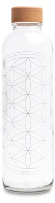 Produktbild von CARRY Bottles Glastrinkflasche Flower of Life 0.7l 104593 4270000107627
