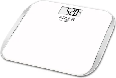 Produktbild von Adler AD 8164, Elektronische Postwaage, 180 kg, 100 g, Silber, Weiß, 100 kg, kg