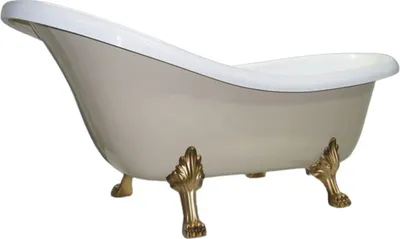 Obrázek produktu pro Volně stojící vana RETRO béžová 160 cm Klik-Klak + sifon, kompozitní materiál