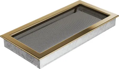 Produktbild von Lüftungsgitter 22x45 galvanisches Gold