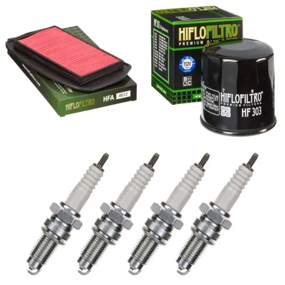 Produktbild von Service-Kit für Yamaha FZ6 600 S Fazer 2004-2006 Luftfilter Ölfilter Zündkerzen von pamoto - Neu