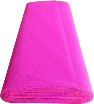 Produktbild von 40m-Ballen PSYWORK Schwarzlicht Tüll Pink