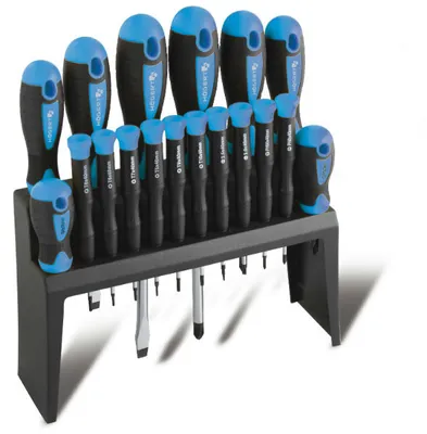 Produktbild von Högert Technik - 18-teiliges Schraubendreher Set - Magnetische Schraubenzieher S