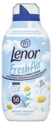 Zdjęcie produktu dla Lenor Fresh Air Płyn do płukania tkanin Sensitive 700ml, 50 prań