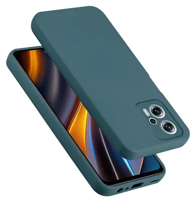 Immagine prodotto di Cadorabo Custodia per Xiaomi Poco X4 GT Custodia in silicone per telefoni cellulari Custodia in silicone liquido, resistente ai graffi e antiurto per Xiaomi Poco X4 GT