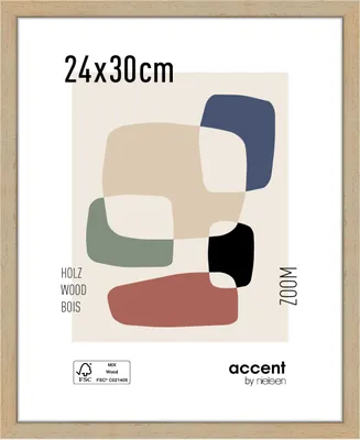 Produktbild von accent by nielsen Holz Bilderrahmen Zoom, 24x30 cm, Gold