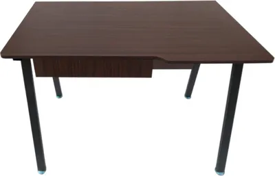 Immagine prodotto di Scrivania da computer Stoer  - design industriale vintage - metallo nero e legno marrone