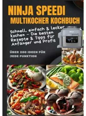 Produktbild von Ninja Speedi Multikocher Kochbuch - Schnell, einfach & lecker kochen