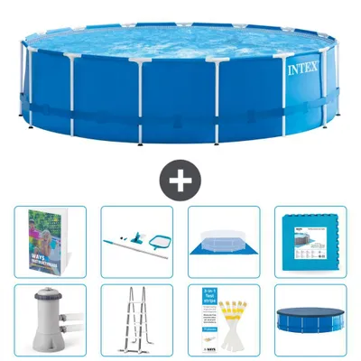 Obrázek produktu pro Bazén s rámem – kulatý – 457 x 122 cm – 7 dílů – model S539
