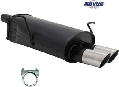 Produktbild von Novus Sportauspuff für BMW E46 1998-2000 2x76mm MS-Design Endschalldämpfer ABE