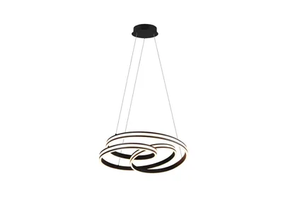 Obrázek produktu pro Závěsné svítidlo LED YARA černé Trio 326210132