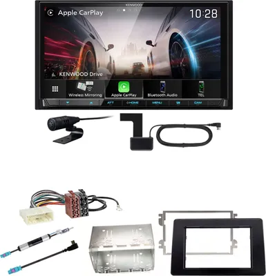 Produktbild von Kenwood DMX8021DABS Android Auto CarPlay Einbauset für Nissan NV400 ab 2019