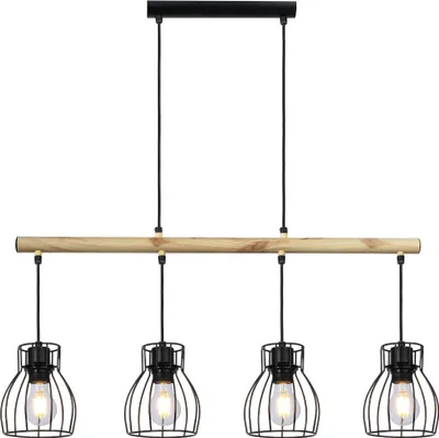 Zdjęcie produktu dla Lampa wisząca Candellux BERNITA 4xE27 34-78117