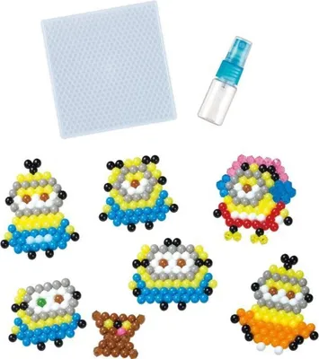 Produktbild von Aquabeads - Minionki 530 koralików 31605