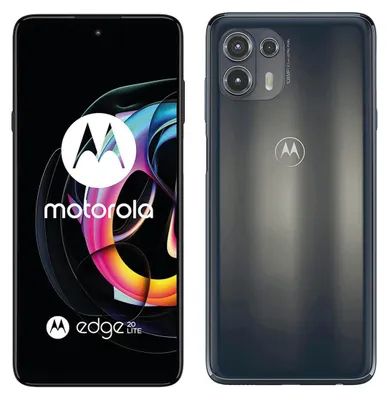 Image de Motorola Edge 20 Lite 17 cm (6,7") Double SIM Android 11 5G 5G USB Type-C 6 Go 128 Go 5000 mAh graphite