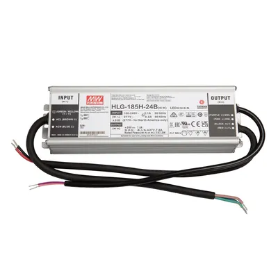 Produktbild von Mean Well HLG-185H-24B SNT 24V/DC/0-7,8A/ 187W IP67