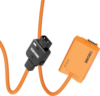 Produktbild von ZGCINE EN-EL25 Dummy-Akku mit D-Tap-Anschluss, Stromkabel, 60 cm lang, D-Tap auf EN-EL25 Dummy-Akku-Ersatz fuer Nikon Z30/ZFC/Z50-Kameras