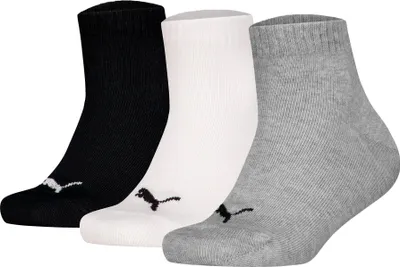 Produktbild von PUMA KIDS PLAIN QUARTER 3P grey/white/black grey/white/black 31-34