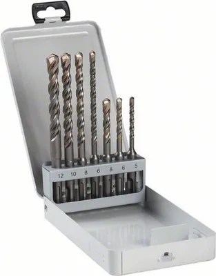 Image de Coffret de 7 forets BOSCH SDS-Plus-5 - 2607018277