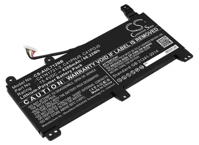 Obrázek produktu pro Baterie pro Asus ROG Strix G17, ROG Strix SCAR III G531, ROG Strix G G731 a další, 4300 mAh, Li-Pol