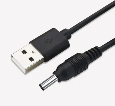 Immagine prodotto di INF Cavo di alimentazione USB a CC - Cavo di ricarica 5V per router, lampade e giocattoli 0,5 metri