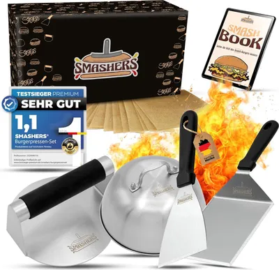 Produktbild von SMASHERS Smash Burger Set – Burger Smasher Set