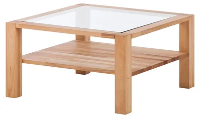 Produktbild von home24 Couchtisch - Kernbuche Massiv - Geölt