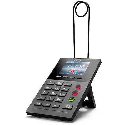 Produktbild von Fanvil X2P, IP-Telefon, Schwarz, 1 Zeilen, 500 Eintragungen, LCD, 7,11 cm (2.8")
