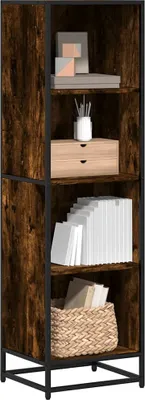 Produktbild von Möbel Bücherregal Räuchereiche 40x35x139 cm Holzwerkstoff - Bücherregale 849126