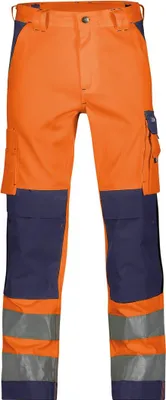 Produktbild von DASSY Warnschutzhose BUFFALO 245 gr. Gr. 48 MINUS  orange/blau