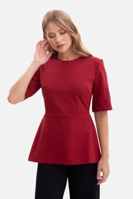 Zdjęcie produktu dla BeWear Bluzka damska Exap B305 czerwona L