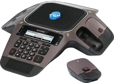 Produktbild von Alcatel Conference IP1850 - IP-Telefon - Schwarz - Kabelloses Mobilteil - 200 Eintragungen - Digital - 158 x 57 Pixel